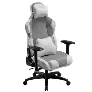 バウヒュッテ/Bauhutte ゲーミングチェア White G-571-WH (S02) 180cm超の高身長に対応、進化したポケットコイル内蔵ゲーミングチェア