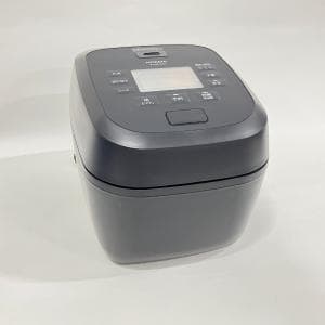 日立/HITACHI 炊飯器 チャコールグレー RZ-Y100HJ-H 【圧力炊き】【5.5合】【圧力IH】【黒厚鉄釜】【蒸気セーブ】