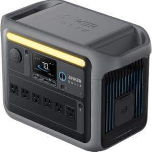 アンカー/ANKER Anker Solix C1000 Portable Power Station ブラック A1761511(S04)　【ポータブル電源】【防災グッズ】【キャンプ】【停電対策】