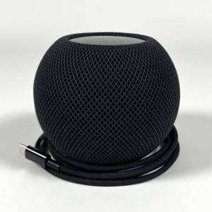 アップル/Apple HomePod mini ミッドナイト　家のどんな場所にもフィットするスピーカー
