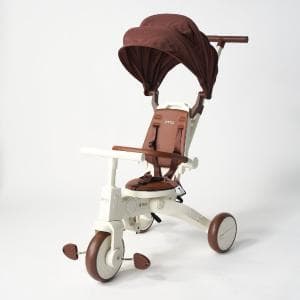 イーモ/iimo トライシクル ジー TRICYCLE G #2 TYPE SS ジェントルホワイト　持ち運びに便利な三輪車