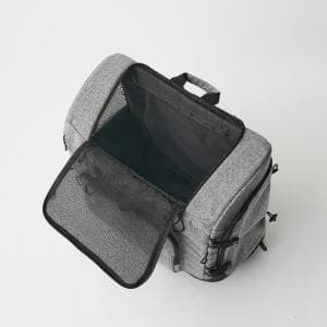 エアバギー/AIRBUGGY 3ウェイバックパックキャリー ワイドサイズ クールグレー AD9074　ペットと快適に移動ができるキャリーリュック