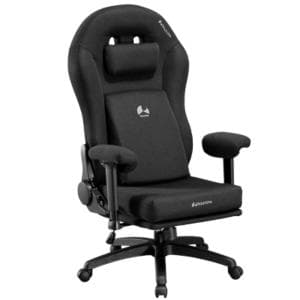 バウヒュッテ/Bauhutte ストリーマーズチェア Black G-210-BK (S02) 大きな背もたれで小顔を演出！"盛れる配信"のためのゲーミングチェア
