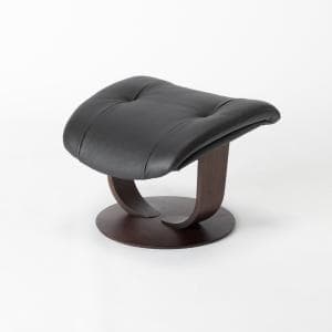 カリモク家具/karimoku オットマン モカブラウン×ブラック Mサイズ RU0206K805 (S02)