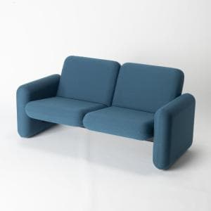 ハーマンミラー/Herman Miller Wilkes Modular Sofa 2Seater Nico 009 Houseboat シンプルでポップなデザインと鮮やかなカラーのソファ