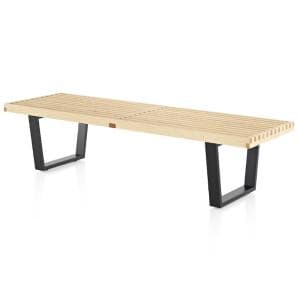 ハーマンミラー/Herman Miller NELSON PLATFORM BENCH メープル 幅1525mm PB.60WUL (S02) ベンチにもローテーブルにもなるモダンなデザイン