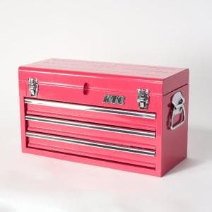 京都機械工具 9.5sq.スタンダードセット66点(3段3引出し) シラーズレッド SK36624XSYR　累計台数N0.1の自動車整備の決定版