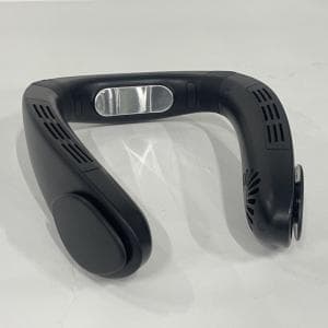 Excitech 冷却プレート付きネッククーラー ブラック (S05) 【ネックファン】【大容量バッテリー】【熱中症対策】