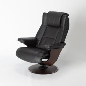 カリモク家具/karimoku リクライニングチェア モカブラウン×ブラック Lサイズ RU7804K805