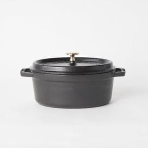 ストウブ/staub ピコ・ココット オーバル ブラック 23cm 40500-231