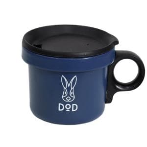 ディーオーディー/DOD HORO COLORI MUG 放浪コロリマグ(240ml) ネイビー PP1-811-NV　冬キャンプで活躍する国産ホーローマグ