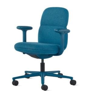 ハーマンミラー/Herman Miller アサリチェア ピーコック ミドルバック ASARINU3GN524HWFPBLZLU15BB 美しいデザインと高い機能性を持ったチェア