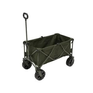 ディーオーディー/DOD FOLDING CARRY WAGON (FAT TIRE) フォールディングキャリーワゴン（極太タイヤ）カーキ C2-834-KH　荷物をまとめて運ぶ折りたたみ式ワゴン