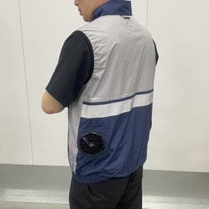 アイトス/AITOZ 空調服ベスト+スターターキット (S20)　【反射材使用】【軽量】【熱中症対策】