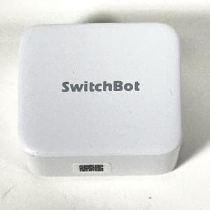 スイッチボット/SwitchBot ボット ホワイト　簡単設置で照明や家電のスイッチを自動化（#）