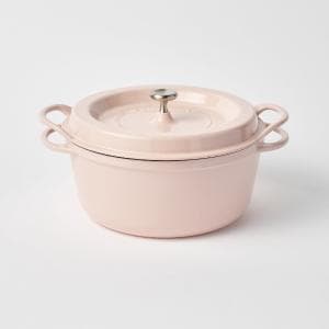 バーミキュラ/VERMICULAR オーブンポットラウンド パールピンク 26cm PNK26R 高い密閉性で、素材本来の味を引き出す無水料理もカンタン【鋳物ホーロー鍋】