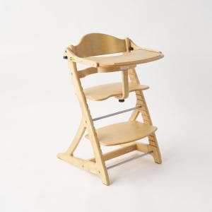 大和屋/yamatoya すくすくチェアプラステーブル付 ナチュラル 1501NA 使いやすく進化したロングセラー商品