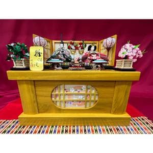 【雛人形】雅泉作 雛爛漫-二人飾り