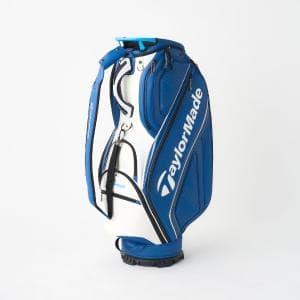 テーラーメイドゴルフ/Taylor Made Golf オーステック キャディバッグ ネイビー×ホワイト TD248_ｷｬﾃﾞｨﾊﾞｯｸﾞ 47インチ対応の本格派モデル