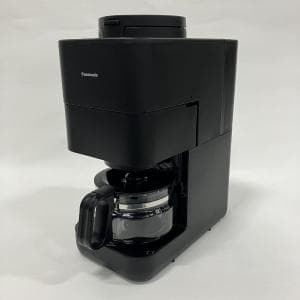 パナソニック/Panasonic コーヒーメーカー ブラック NC-A58 (S02) 【全自動】【ミル付き】【沸騰浄水機能】【デカフェ豆コース搭載】
