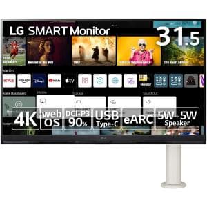 エルジー/LG MyView Smart Monitor(4K) 31.5(32)インチ 32SQ780S-W　コンテンツを最高の状態で楽しむ