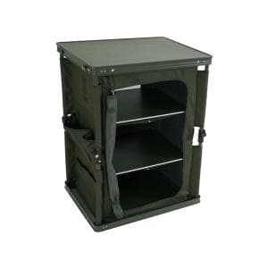 ディーオーディー/DOD MULTI KITCHEN TABLE マルチキッチンテーブル カーキ TB1-38-KH　すっきりおしゃれに整頓、ワンタッチで組み立てる大容量収納棚
