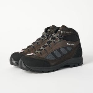 モンベル/mont-bell マウンテンクルーザー600 Women's ダークブラウン 24.0cm #1129636　軽量で柔軟なミドルカットの全天候型ブーツ