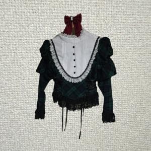 ②ロリィタ　ロリータ　コスプレ　メイド上下セット