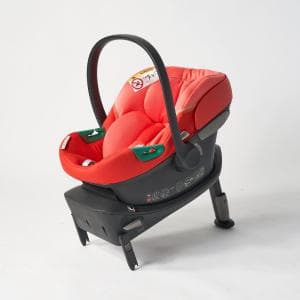 サイベックス/cybex ベビーシート エイトンS2 + カーシートアダプター  + ベースワン ハイビスカスレッド　サイベックス定番のベビーシート