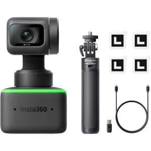 Insta360 Link 三脚キット付き 360度カメラ P.BJA01501 (ブラック)