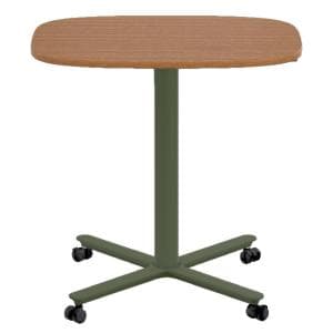 ハーマンミラー/Herman Miller パスポートテーブル Medium Matte Walnut×Olive 高さ調節可能なポータブルテーブル