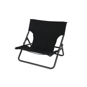 ディーオーディー/DOD TAKIBI CHAIR タキビチェア ブラック C1-597-BK　火の粉に強い帆布生地を使用した焚き火専用チェア