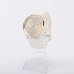 ガーミン/GARMIN vívomove Trend ハイブリッドスマートウォッチ Ivory×Peach Gold 010-02665-71　アクセサリーとして身につけるスマートウォッチ