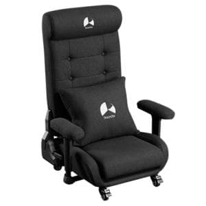バウヒュッテ/Bauhutte ゲーミングソファ座椅子2 ファブリックタイプ Black GX-370-BK 座り心地＆デザイン性がさらに進化した ポケットコイル内蔵ゲーミング座椅子