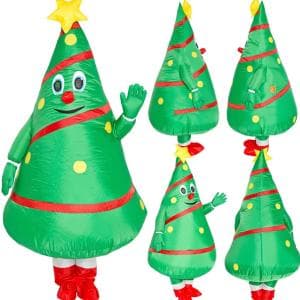 【土日出荷可能】クリスマス クリスマスツリー クリスマスパーティー 着ぐるみ エアーコスチューム パーティーグッズ