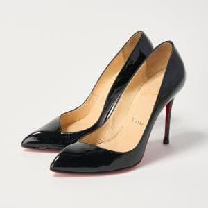 クリスチャン ルブタン/Christian Louboutin パンプス ブラック 36サイズ 23.0cm　一足持っておきたい黒のピンヒール