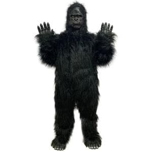 ゴリラ着ぐるみ・フリーサイズ（大人男性標準サイズ）
