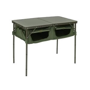 ディーオーディー/DOD GOOD RACK TABLE グッドラックテーブル カーキ TB4-685-KH　車の荷室に棚をつくる。キャンプの収納を手助けする折りたたみテーブル summer