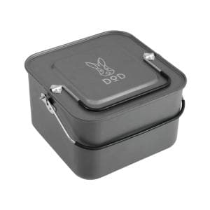 ディーオーディー/DOD SHIKA COOKER(L) シカクッカーL グレー CK4-841-GY　四角い形が可愛くて便利な大型のお鍋