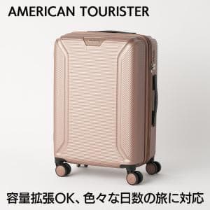 アメリカンツーリスター/AMERICAN TOURISTER ロボテック ROBOTECH SPINNER 61 IvoryGold Mサイズ qo8-002　容量拡張OKで便利【スーツケース】