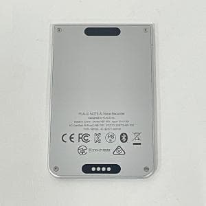 プラウド/PLAUD PLAUD NOTE シルバー  AIボイスレコーダーで効率化に革命を