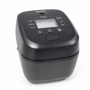 日立/HITACHI 炊飯器 チャコールグレー RZ-Y100HJ-H 【圧力炊き】【5.5合】【圧力IH】【黒厚鉄釜】【蒸気セーブ】