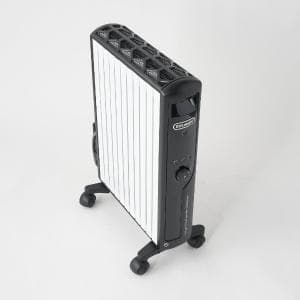 デロンギ/DeLonghi マルチダイナミックヒーター ブラック MDHU015-BK「ゼロ風暖房」で乾燥知らず