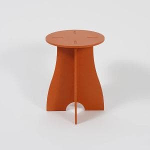  COLORM 組立式スツール ORANGE